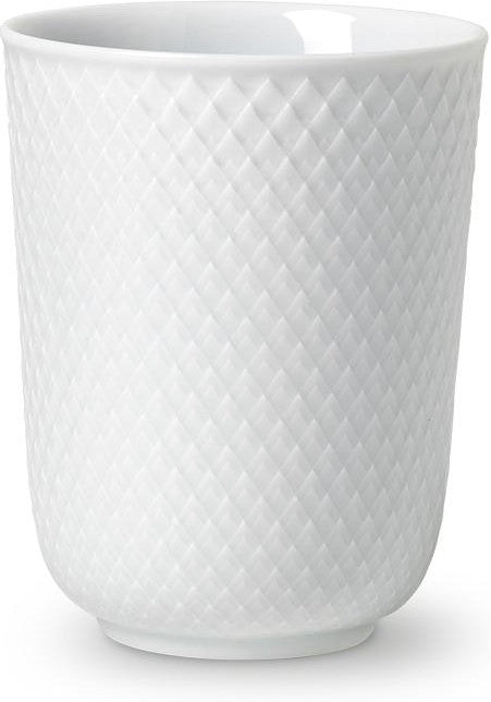 [product_category]-Lyngby Rhombe Mug White, 33cl-Lyngby Porcelæn-5711507012353-201235-LYN-1