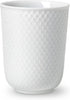 Hrnek Lyngby Rhombe White, 33cl