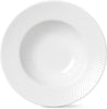 Platební deska Lyngby Rhombe Ø24,5 cm, bílá