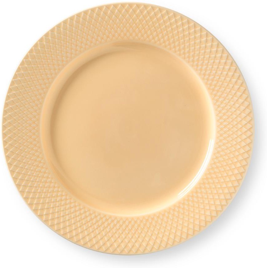 [product_category]-Lyngby Rhombe Plate Sand, 27cm-Lyngby Porcelæn-5711507019451-201945-LYN-1