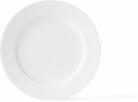 [product_category]-Lyngby Rhombe Plate White, 21cm-Lyngby Porcelæn-5711507238029-201224-LYN-1