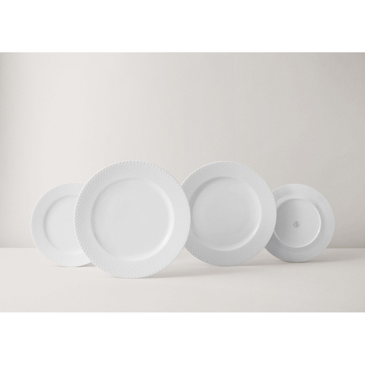 [product_category]-Lyngby Rhombe Plate White, 21cm-Lyngby Porcelæn-5711507238029-201224-LYN-2
