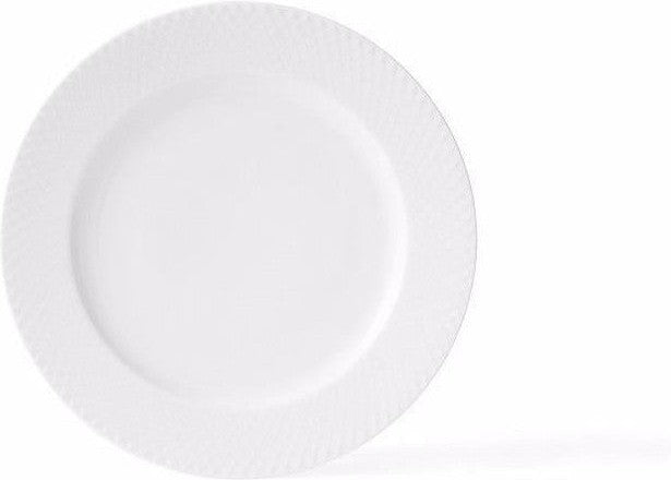 [product_category]-Lyngby Rhombe Plate White, 27cm-Lyngby Porcelæn-5711507238012-201222-LYN-1