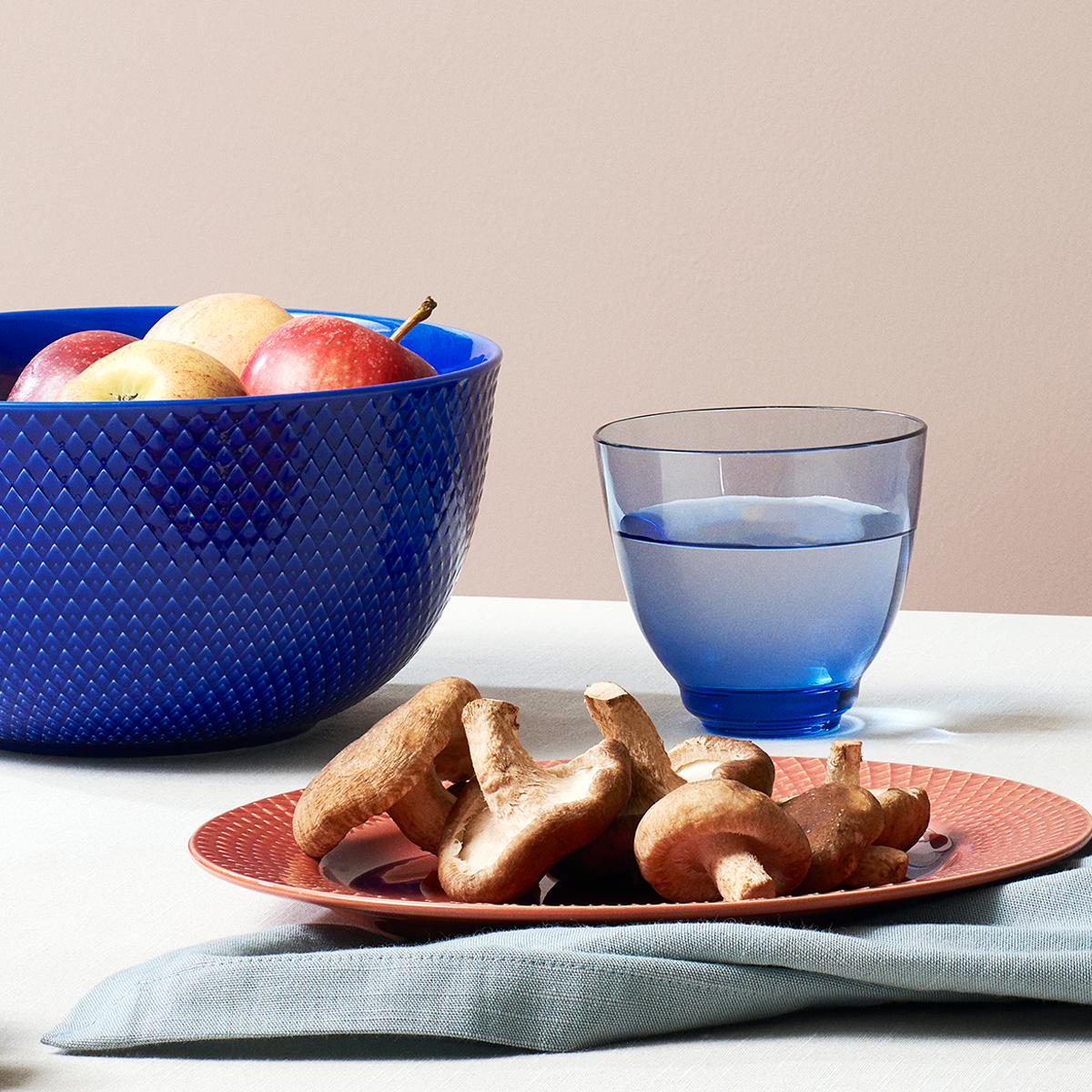 [product_category]-Lyngby Rhombe Serving Bowl Dark Blue, 22cm-Lyngby Porcelæn-5711507019154-201915-LYN-3