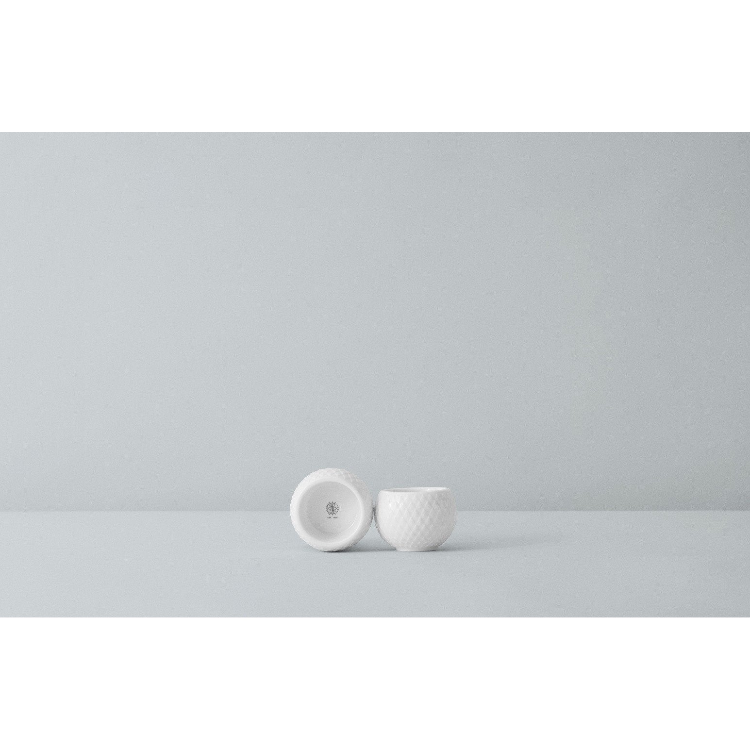 [product_category]-Lyngby Rhombe Tealight Holder, White, 2 Pcs.-Lyngby Porcelæn-5711507238067-201220-LYN-2