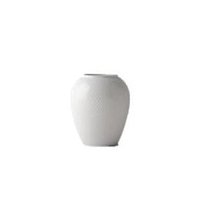 [product_category]-Lyngby Rhombe Vase White, 17 Cm-Lyngby Porcelæn-5711507238401-201211-LYN-1