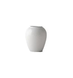 [product_category]-Lyngby Rhombe Vase White, 25 Cm-Lyngby Porcelæn-5711507238418-201213-LYN-1