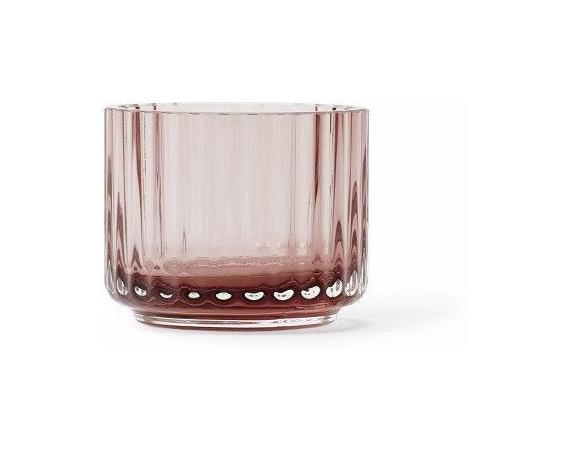 [product_category]-Lyngby Tealight Holder Burgundy Glass, Small-Lyngby Porcelæn-5711507260150-201291-LYN-1