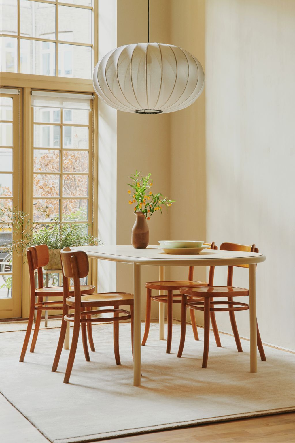 [product_category]-Made By Hand Knit Wit 45 Oval Pendant Lamp, Sand Stone-Made by Hand-5710780452078-KWO45 SS-MAD-8