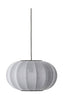 Vyrobeno ručně pletenou vtip 45 oválný přívěsková lampa stříbro