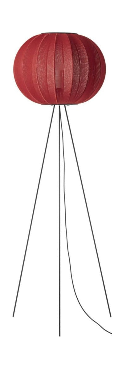 [product_category]-Made By Hand Knit Wit 45 Round Floor Lamp High, Maple Red-Made by Hand-5710780453136-KW45 MR FHI-MAD-1