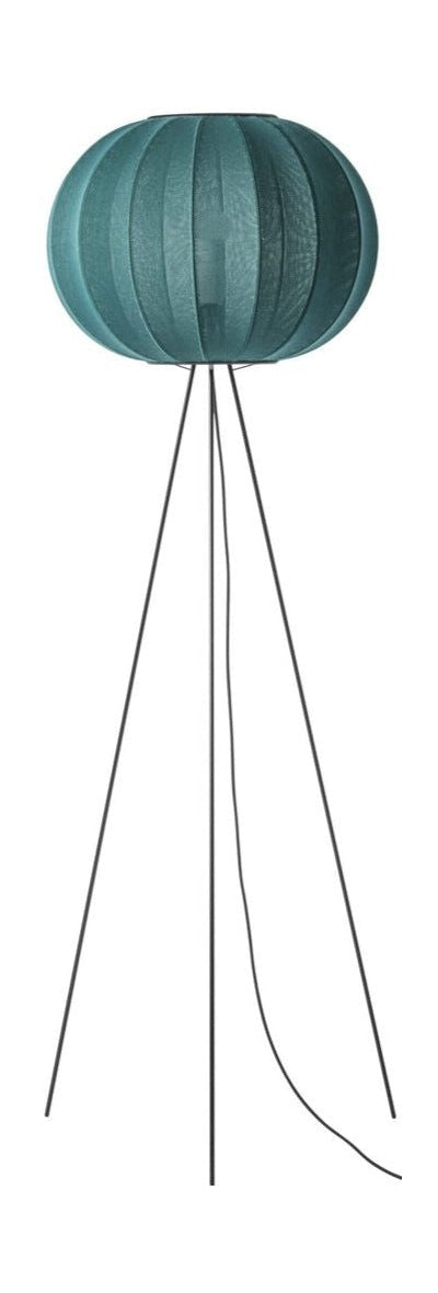 [product_category]-Made By Hand Knit Wit 45 Round Floor Lamp High, Seaweed-Made by Hand-5710780453129-KW45 SG FHI-MAD-1