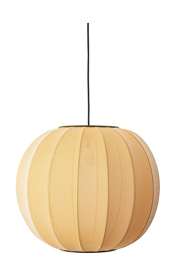 [product_category]-Made By Hand Knit Wit 45 Round Pendant Lamp, Sunrise-Made by Hand-5710780450050-KW45 SU-MAD-1