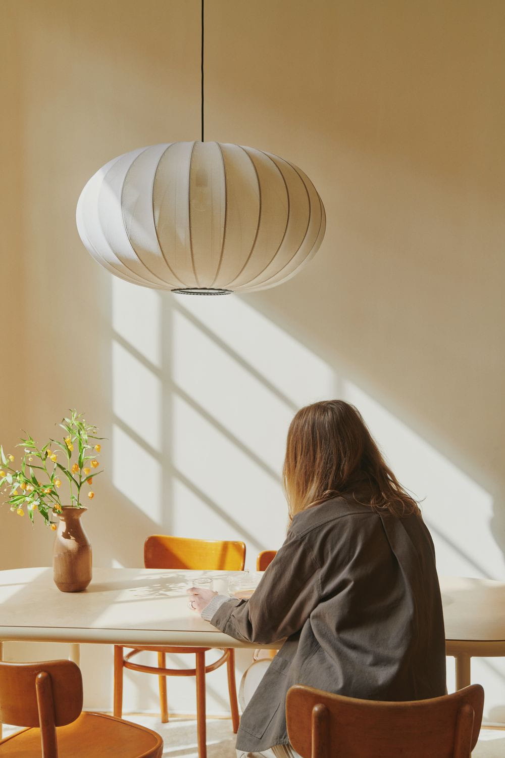 [product_category]-Made By Hand Knit Wit 57 Oval Pendant Lamp, Blue Stone-Made by Hand-5710780571090-KWO57 BS-MAD-2