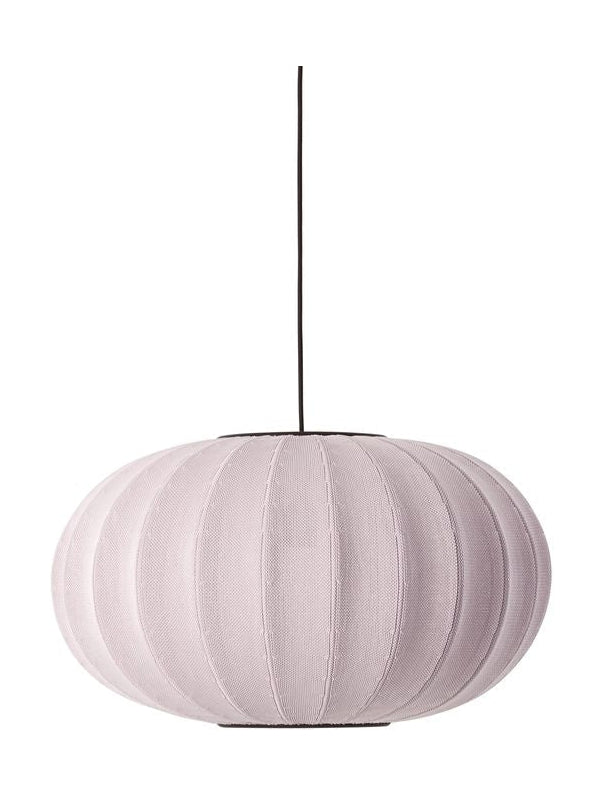 [product_category]-Made By Hand Knit Wit 57 Oval Pendant Lamp, Light Pink-Made by Hand-5710780571038-KWO57 PI-MAD-1