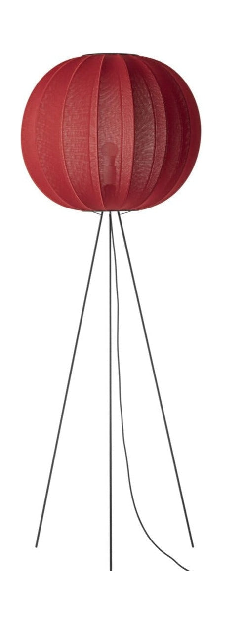 [product_category]-Made By Hand Knit Wit 60 Round Floor Lamp High, Maple Red-Made by Hand-5710780603135-KW60 MR FHI-MAD-1