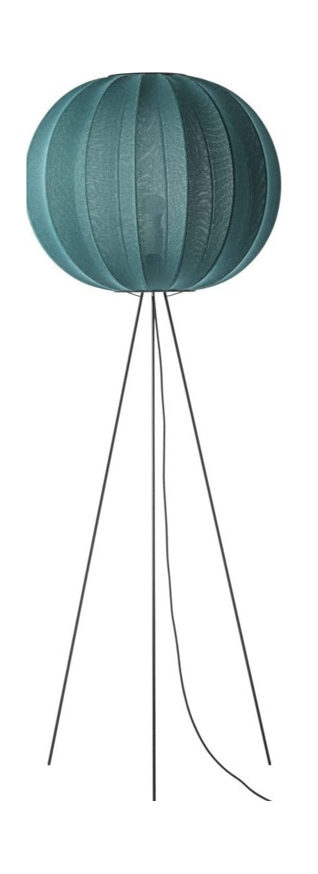 [product_category]-Made By Hand Knit Wit 60 Round Floor Lamp High, Seaweed-Made by Hand-5710780603128-KW60 SG FHI-MAD-1