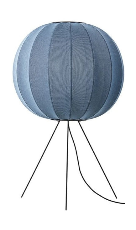 [product_category]-Made By Hand Knit Wit 60 Round Floor Lamp Medium, Blue Stone-Made by Hand-5710780602091-KW60 BS FME-MAD-1