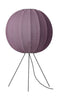 Made By Hand Knit Wit 60 Round Floor Lamp Medium Burgundy