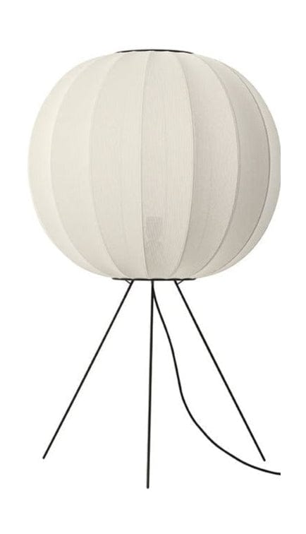 [product_category]-Made By Hand Knit Wit 60 Round Floor Lamp Medium, Pearl White-Made by Hand-5710780602084-KW60 PW FME-MAD-1