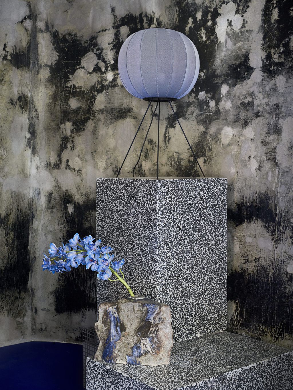 [product_category]-Made By Hand Knit Wit 60 Round Floor Lamp Medium, Pearl White-Made by Hand-5710780602084-KW60 PW FME-MAD-5