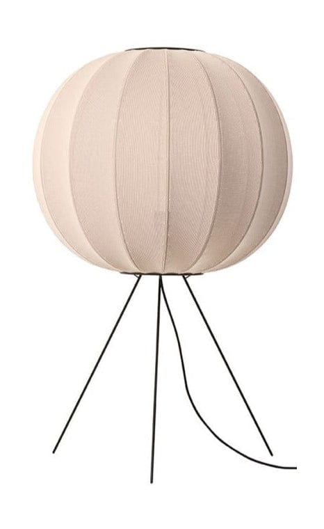 [product_category]-Made By Hand Knit Wit 60 Round Floor Lamp Medium, Sand Stone-Made by Hand-5710780602077-KW60 SS FME-MAD-1