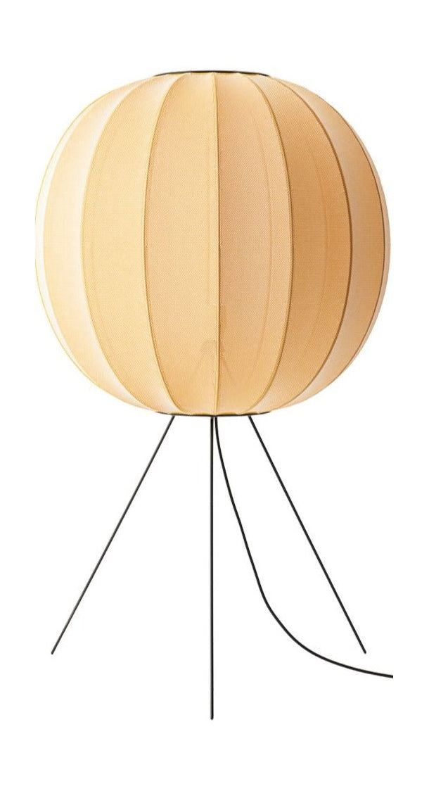 [product_category]-Made By Hand Knit Wit 60 Round Floor Lamp Medium, Seaweed-Made by Hand-5710780602121-KW60 SG FME-MAD-1