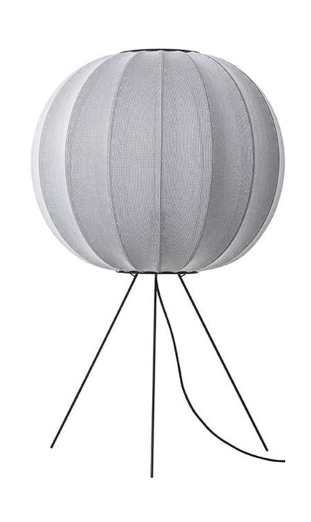 [product_category]-Made By Hand Knit Wit 60 Round Floor Lamp Medium,Silver-Made by Hand-5710780602015-KW60 SI FME-MAD-1