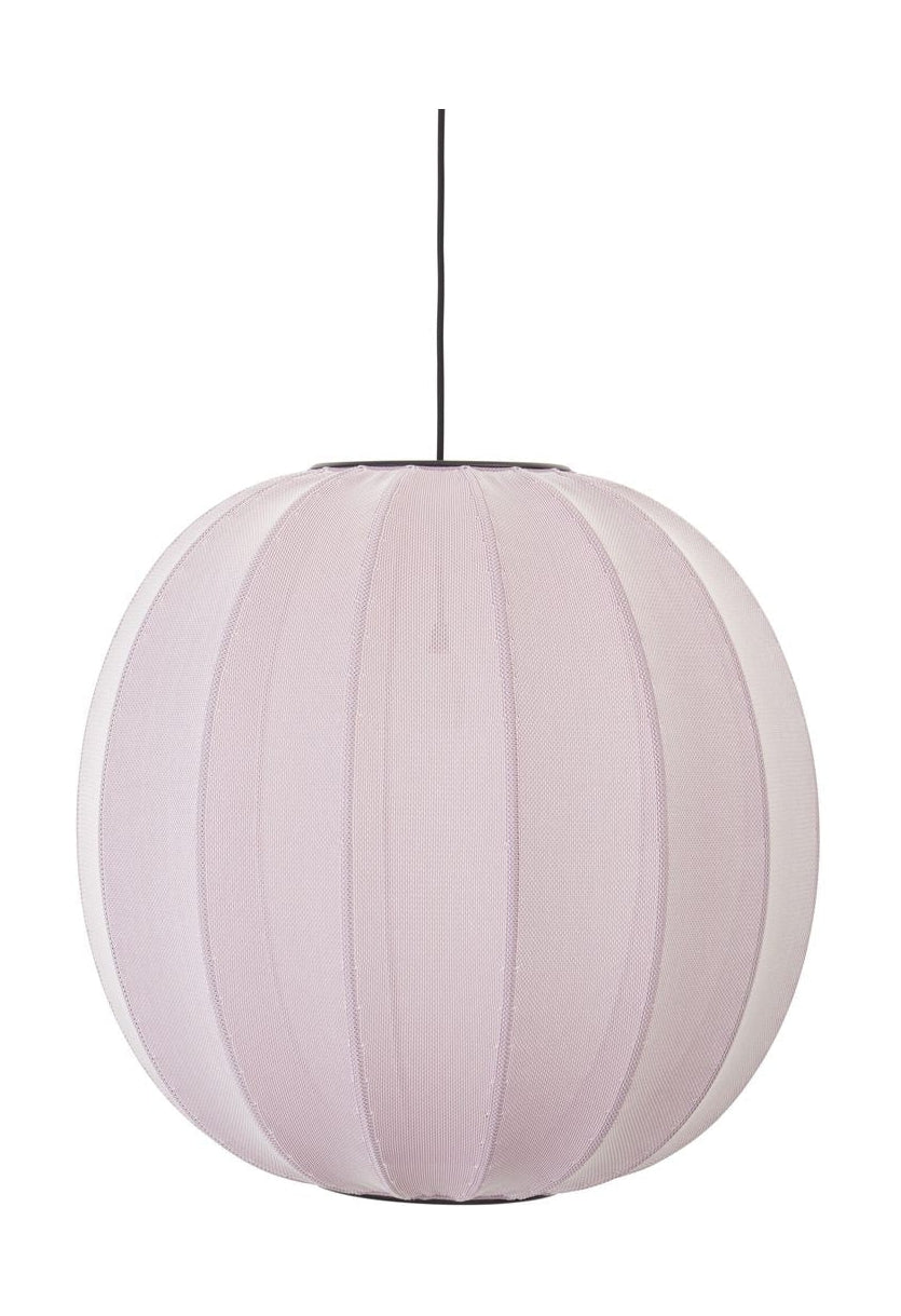 [product_category]-Made By Hand Knit Wit 60 Round Pendant Lamp, Light Pink-Made by Hand-5710780600035-KW60 PI-MAD-1