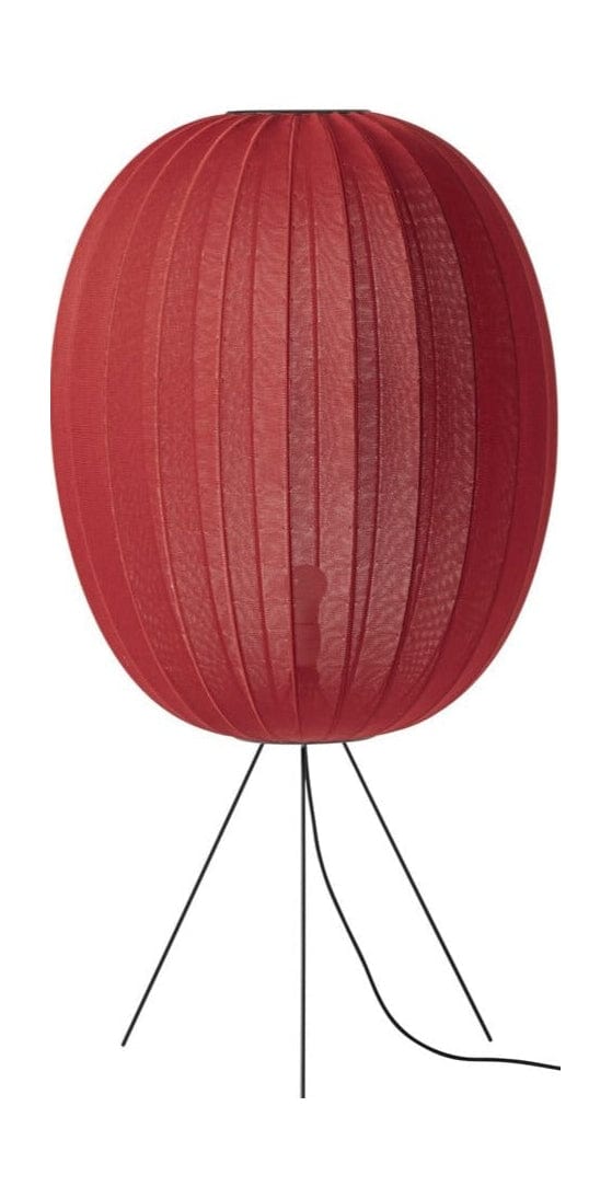 [product_category]-Made By Hand Knit Wit 65 High Oval Floor Lamp Medium, Maple Red-Made by Hand-5710780652133-KWH65 MR FME-MAD-1