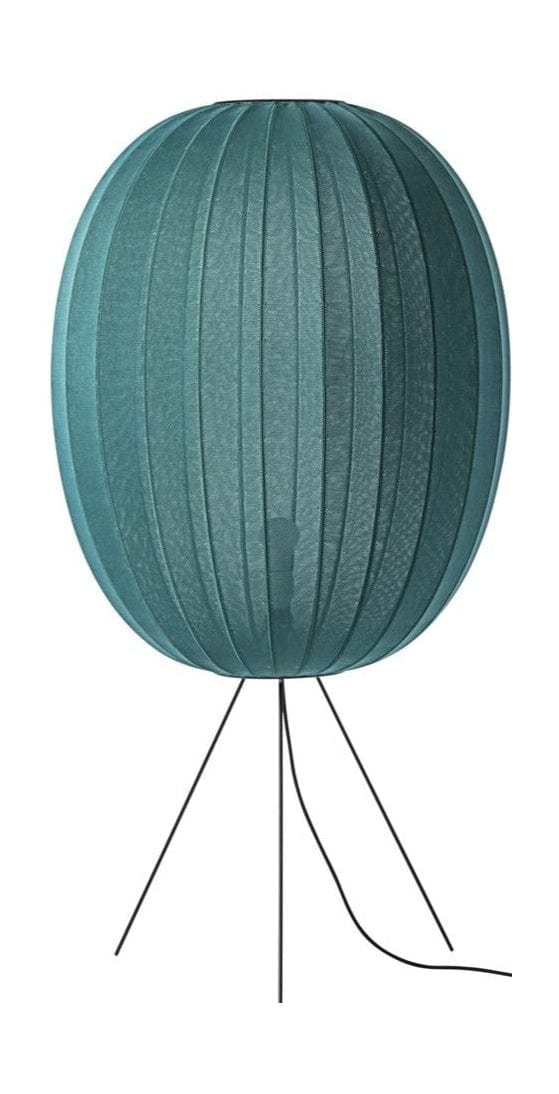 [product_category]-Made By Hand Knit Wit 65 High Oval Floor Lamp Medium, Seaweed-Made by Hand-5710780652126-KWH65 SG FME-MAD-1