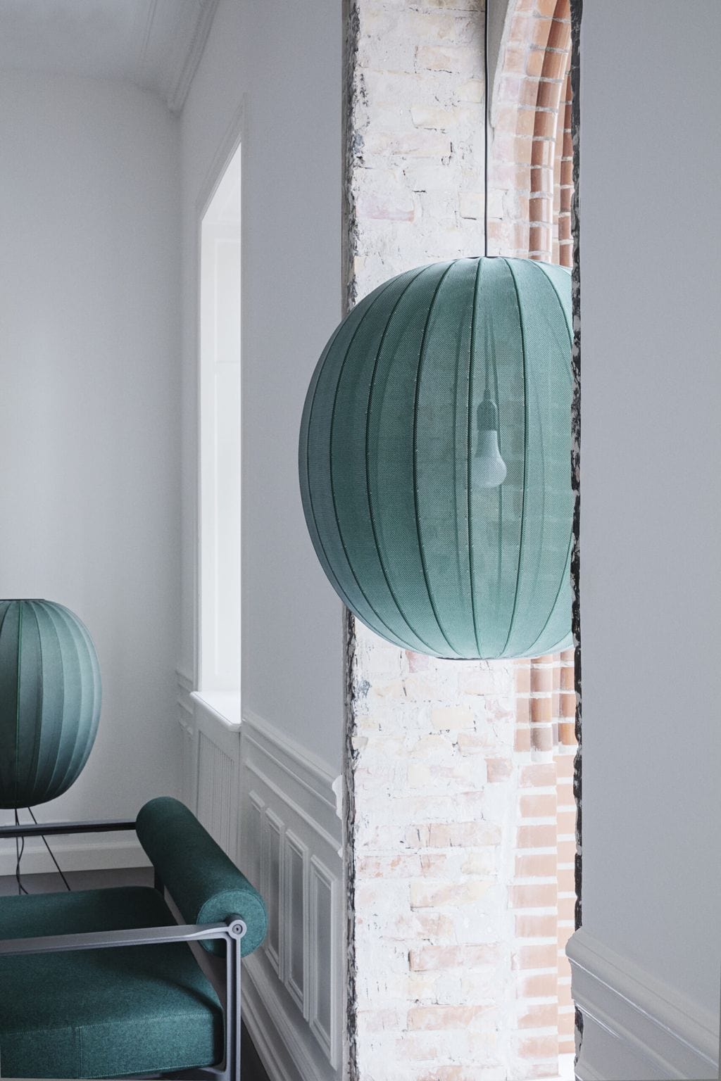 [product_category]-Made By Hand Knit Wit 65 High Oval Floor Lamp Medium, Seaweed-Made by Hand-5710780652126-KWH65 SG FME-MAD-2