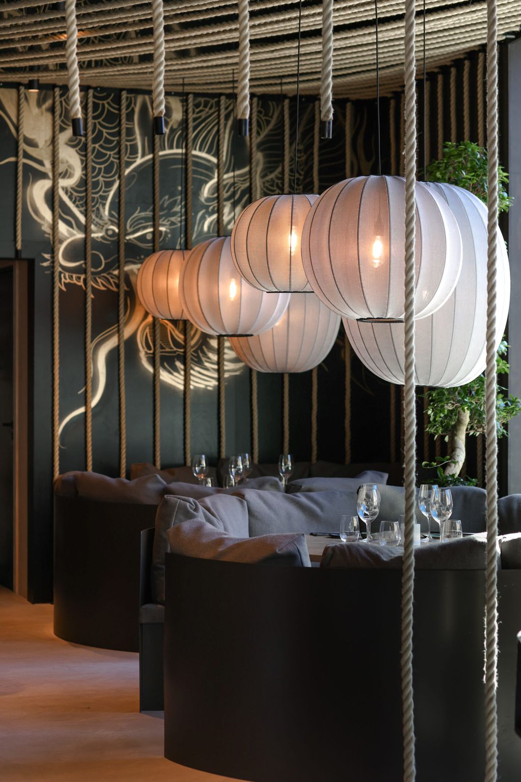[product_category]-Made By Hand Knit Wit 65 High Oval Pendant Lamp, Pearl White-Made by Hand-5710780650085-KWH65 PW-MAD-2