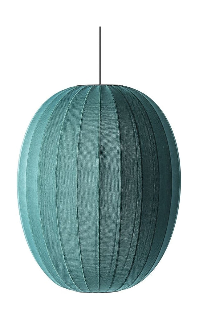 [product_category]-Made By Hand Knit Wit 65 High Oval Pendant Lamp, Seagrass-Made by Hand-5710780650122-KWH65 SG-MAD-1