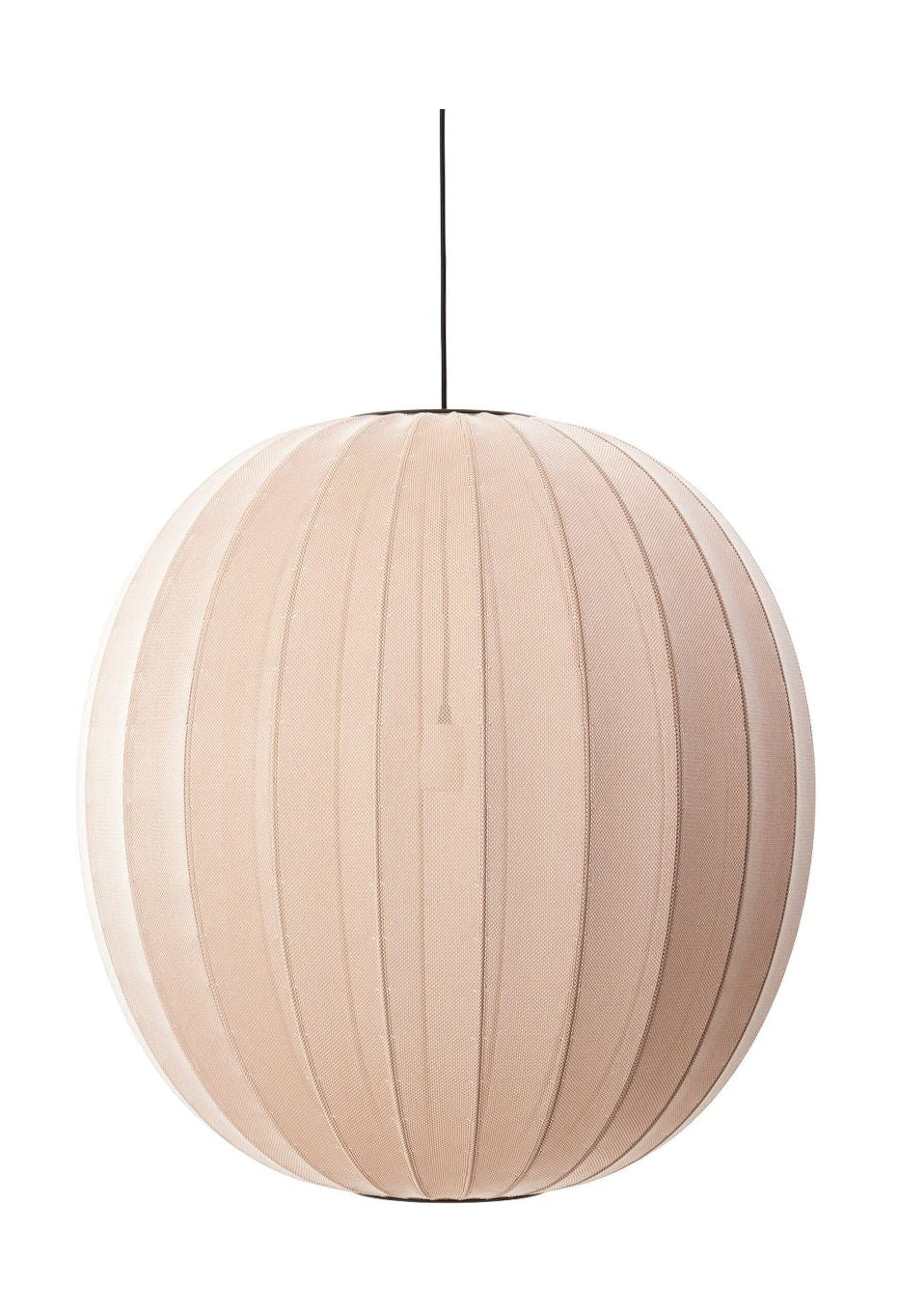 [product_category]-Made By Hand Knit Wit 75 Round Pendant Lamp, Sand Stone-Made by Hand-5710780750075-KW75 SS-MAD-1