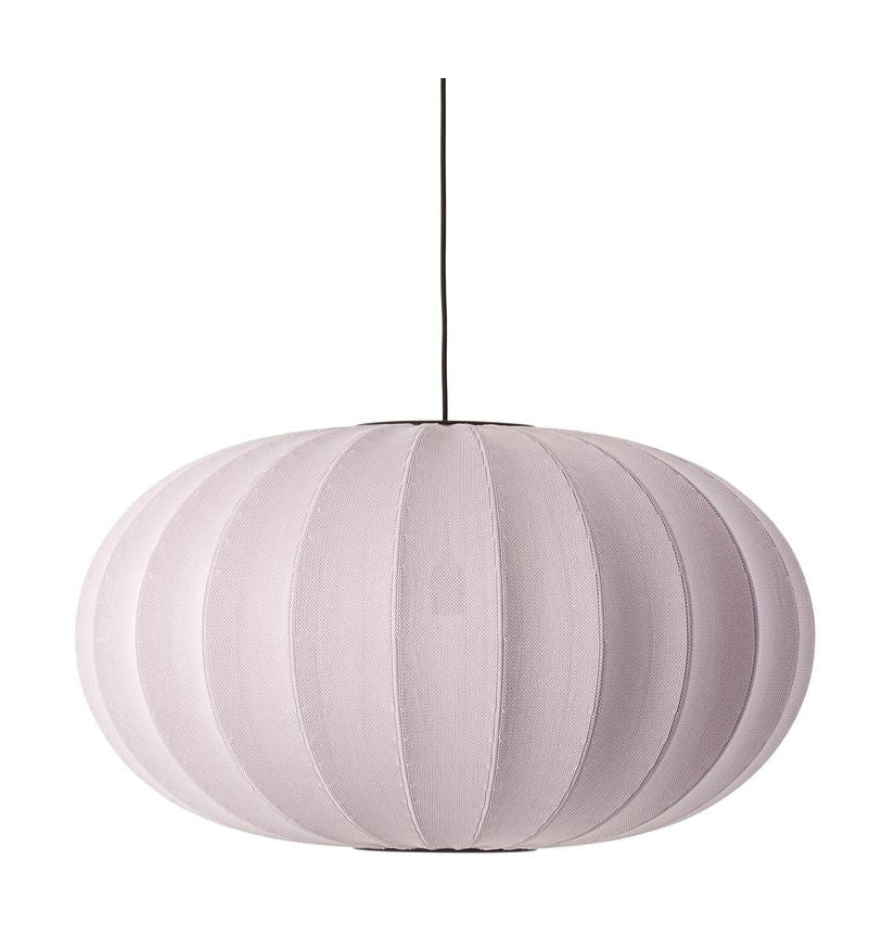 [product_category]-Made By Hand Knit Wit 76 Oval Pendant Lamp, Light Pink-Made by Hand-5710780761033-KWO76 PI-MAD-1