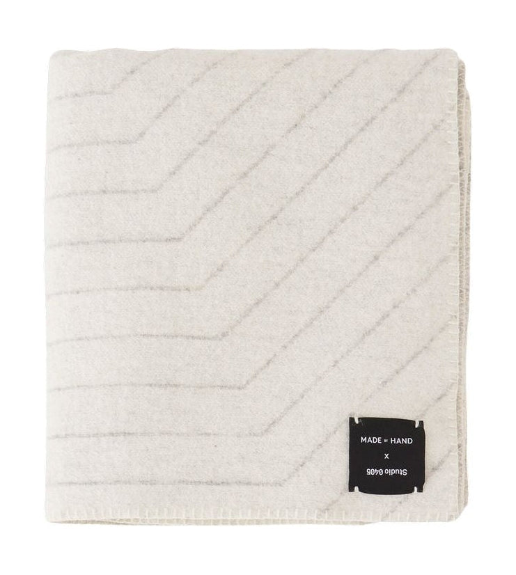 [product_category]-Made By Hand Pinstripe Blanket, White-Made by Hand-5710780550026-PS WH-MAD-1
