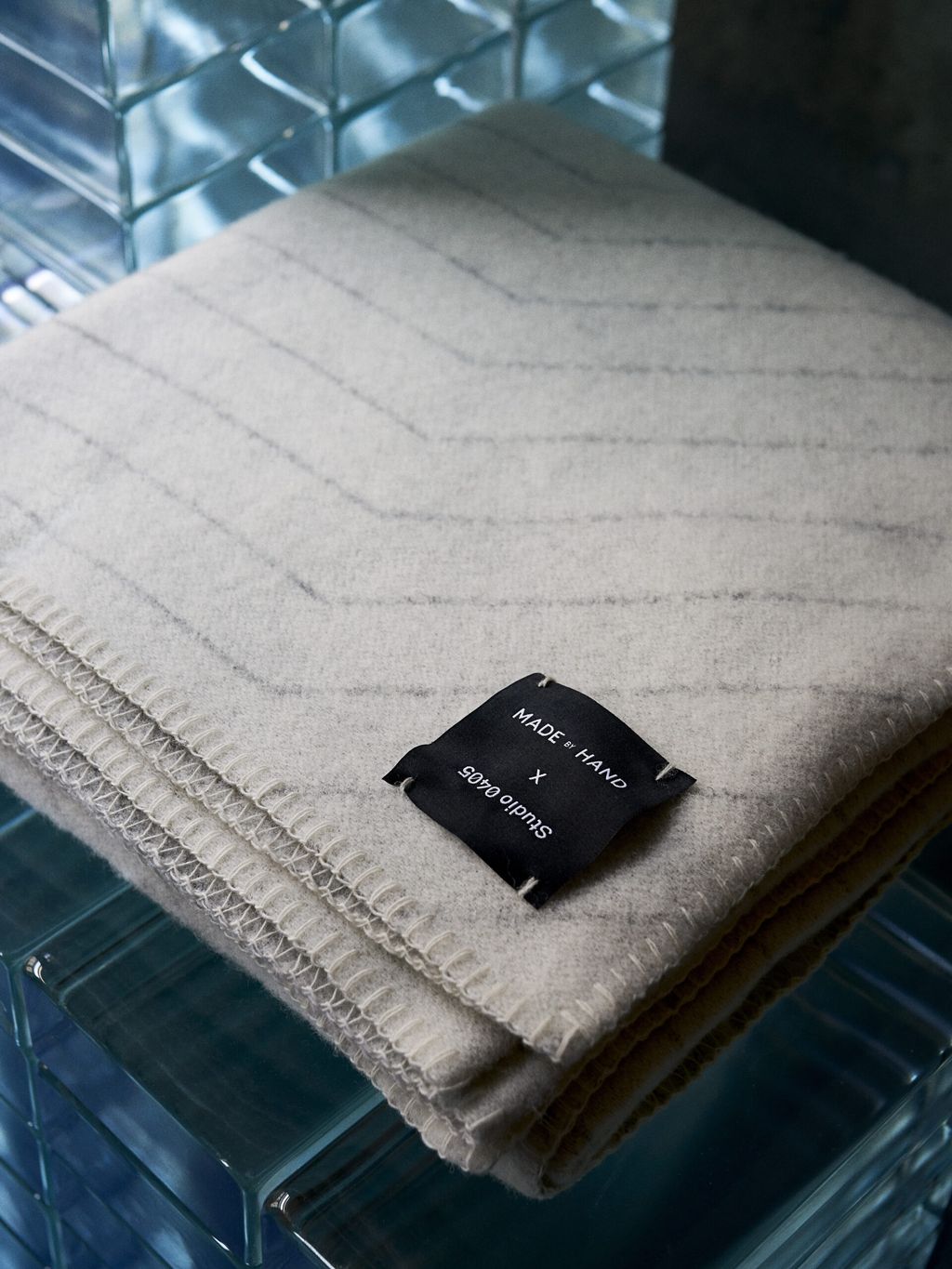 [product_category]-Made By Hand Pinstripe Blanket, White-Made by Hand-5710780550026-PS WH-MAD-8