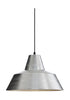 Vyrobeno ruční dílnou Přívěsková lampa W4 hliník