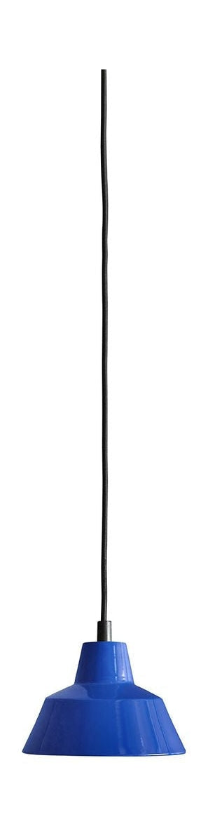 [product_category]-Made By Hand Workshop Suspension Lamp W1, Blue-Made by Hand-5710780101204-W1 012BL-MAD-1