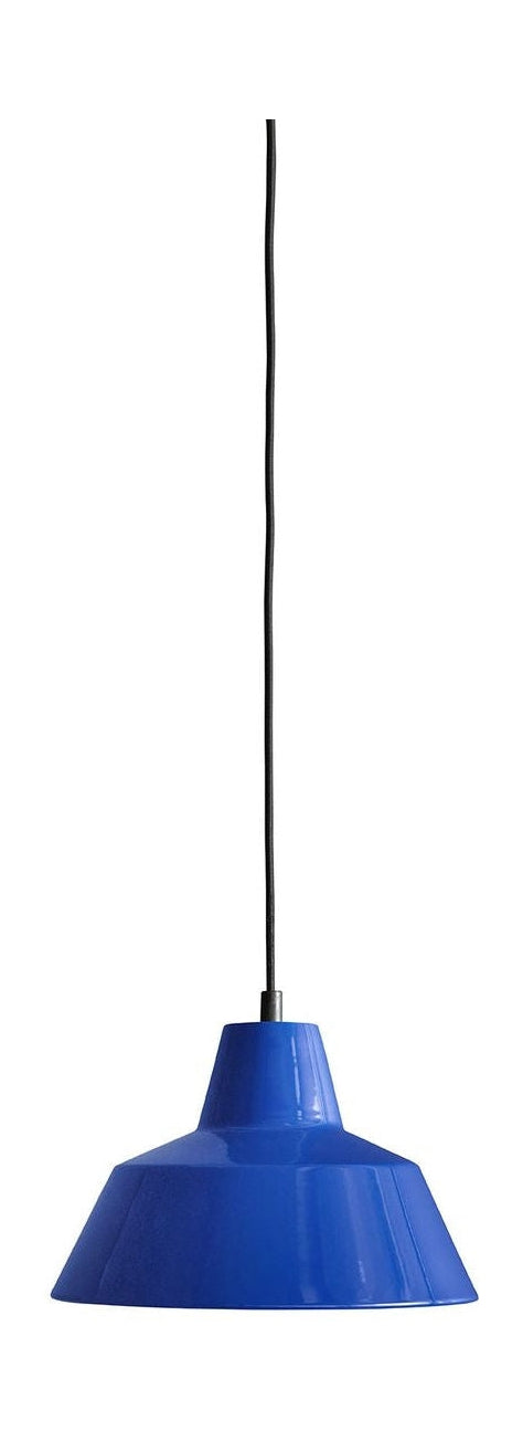[product_category]-Made By Hand Workshop Suspension Lamp W2, Blue-Made by Hand-5710780201201-W2 012BL-MAD-1