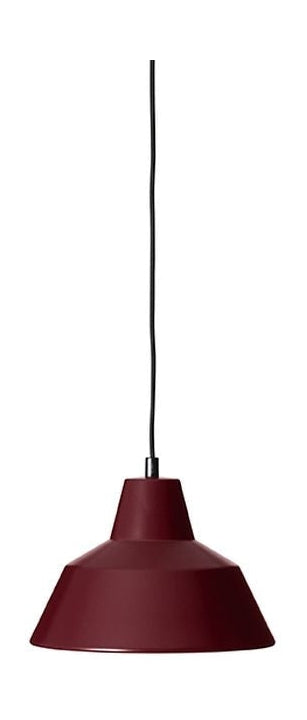 [product_category]-Made By Hand Workshop Suspension Lamp W2, Wine Red-Made by Hand-5710780202000-W2 020WR-MAD-1