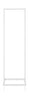 Malling Living Coat Rack 50 Cm, White