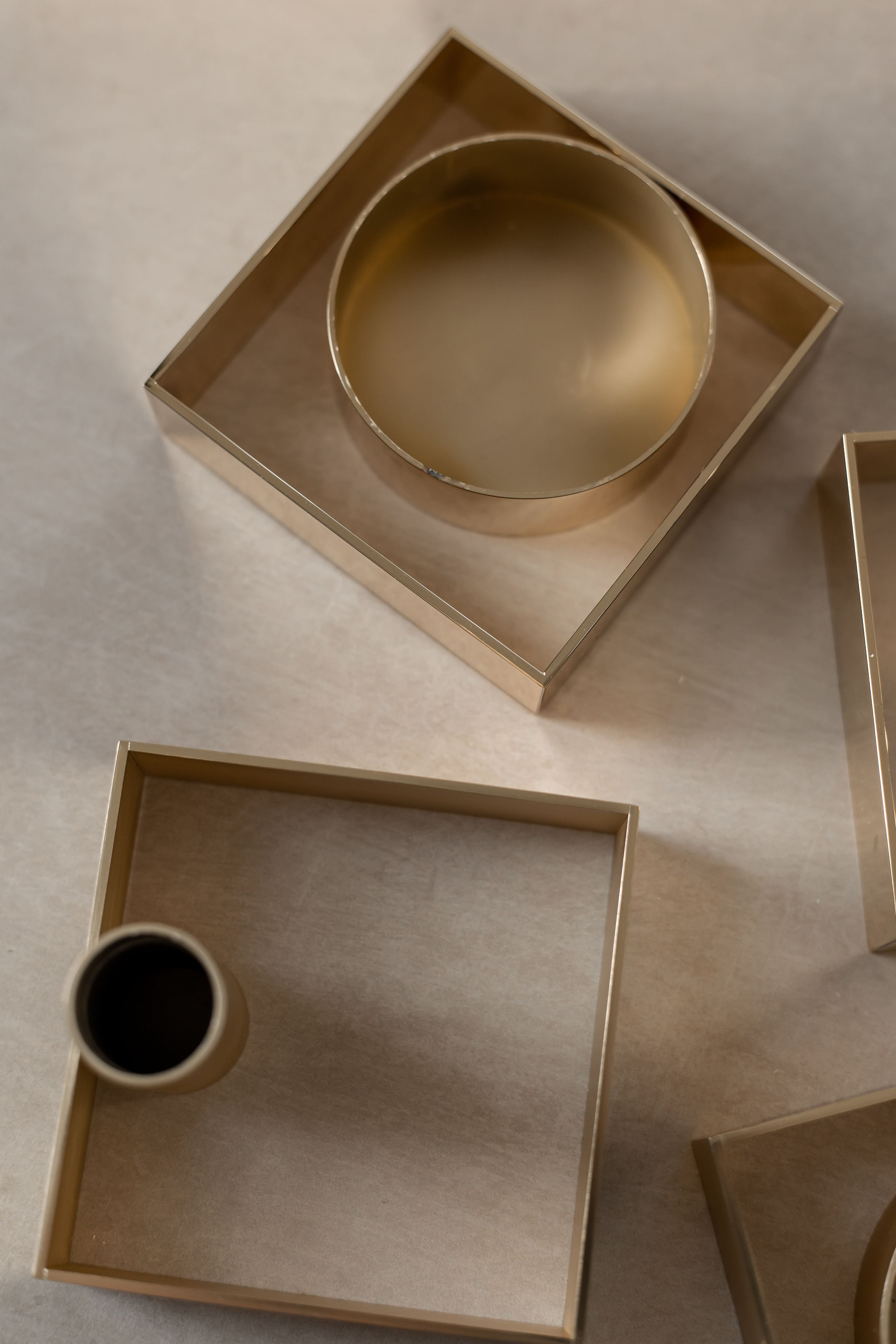 [product_category]-Malling Living Edge Block Candlestick, Brushed Brass-Malling Living-0758890458691-800306-MAL-34
