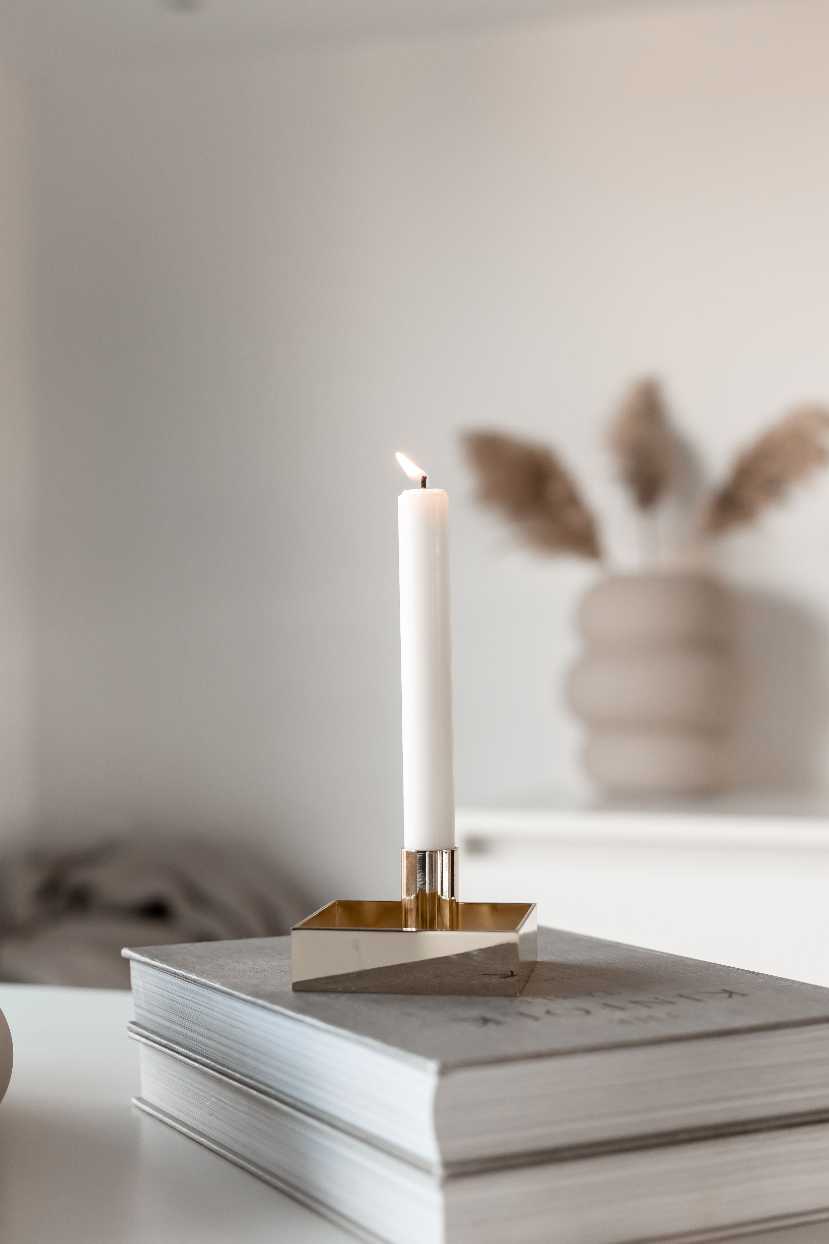 [product_category]-Malling Living Edge Candle Holder, Brass Polished-Malling Living-0758890458547-800300-MAL-20