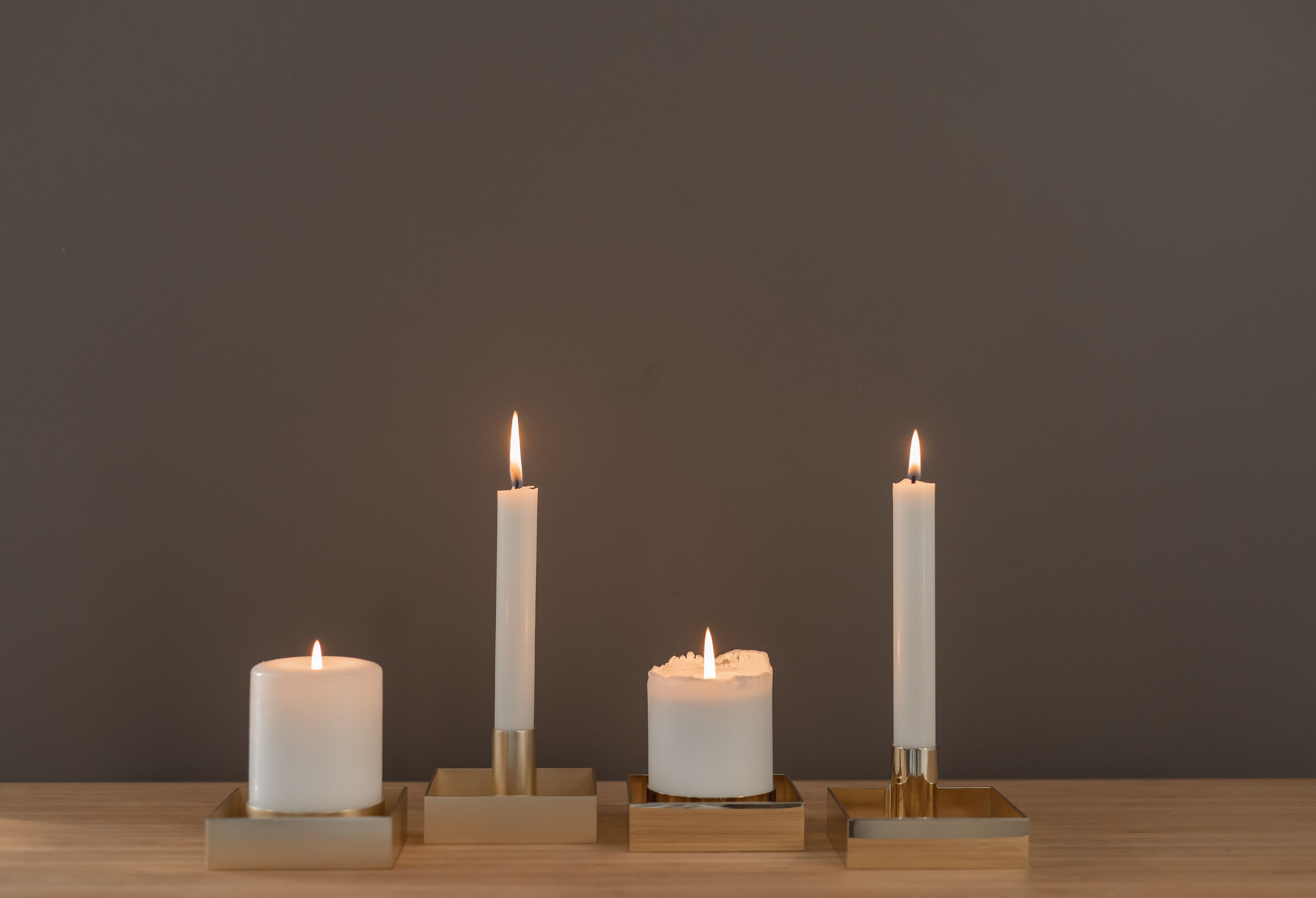 [product_category]-Malling Living Edge Candle Holder, Brass Polished-Malling Living-0758890458547-800300-MAL-26