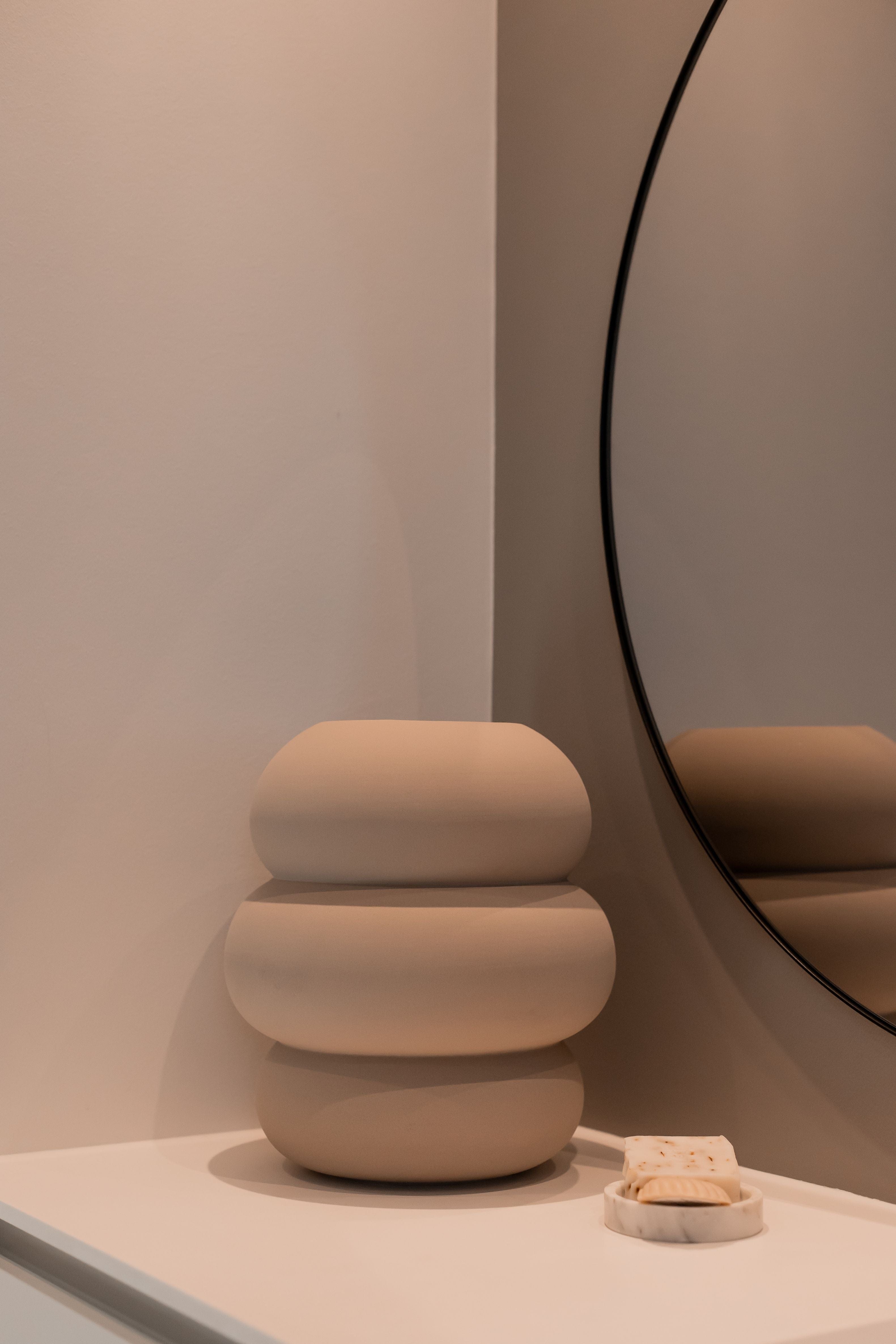 [product_category]-Malling Living Soft Shape Vase, Beige-Malling Living-0978020137962-800140-MAL-17