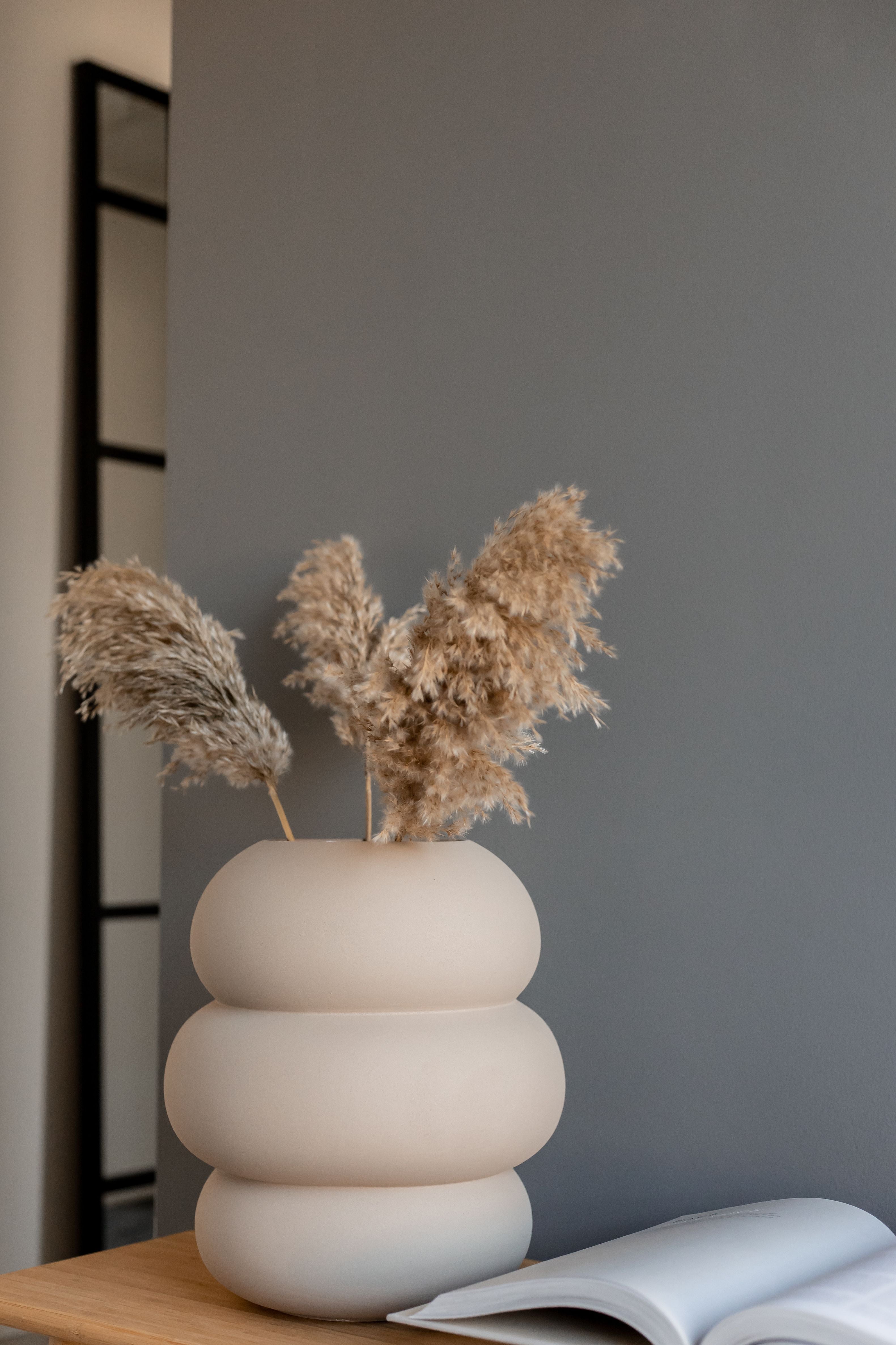 [product_category]-Malling Living Soft Shape Vase, Beige-Malling Living-0978020137962-800140-MAL-25