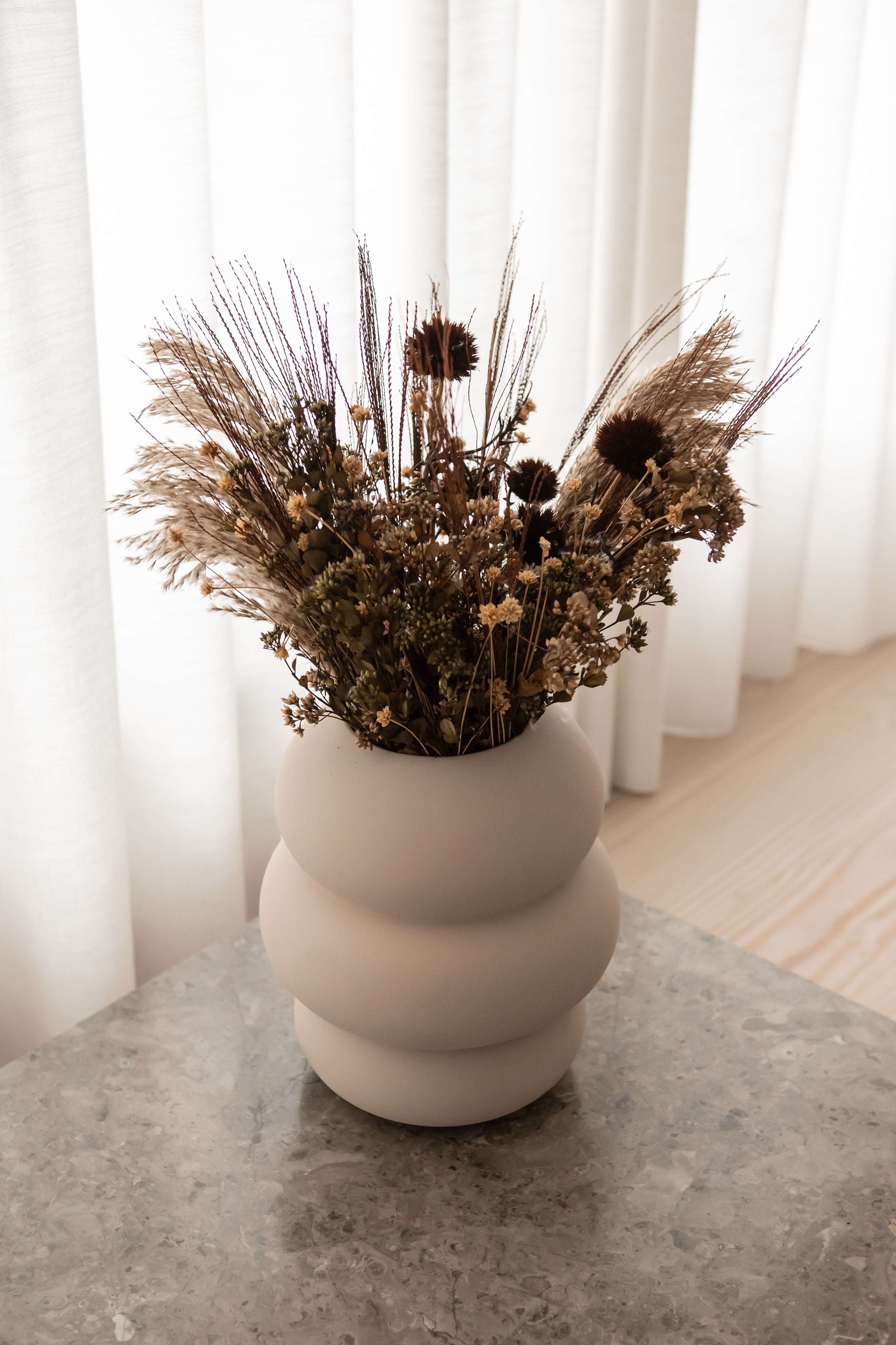 [product_category]-Malling Living Soft Shape Vase, Beige-Malling Living-0978020137962-800140-MAL-4