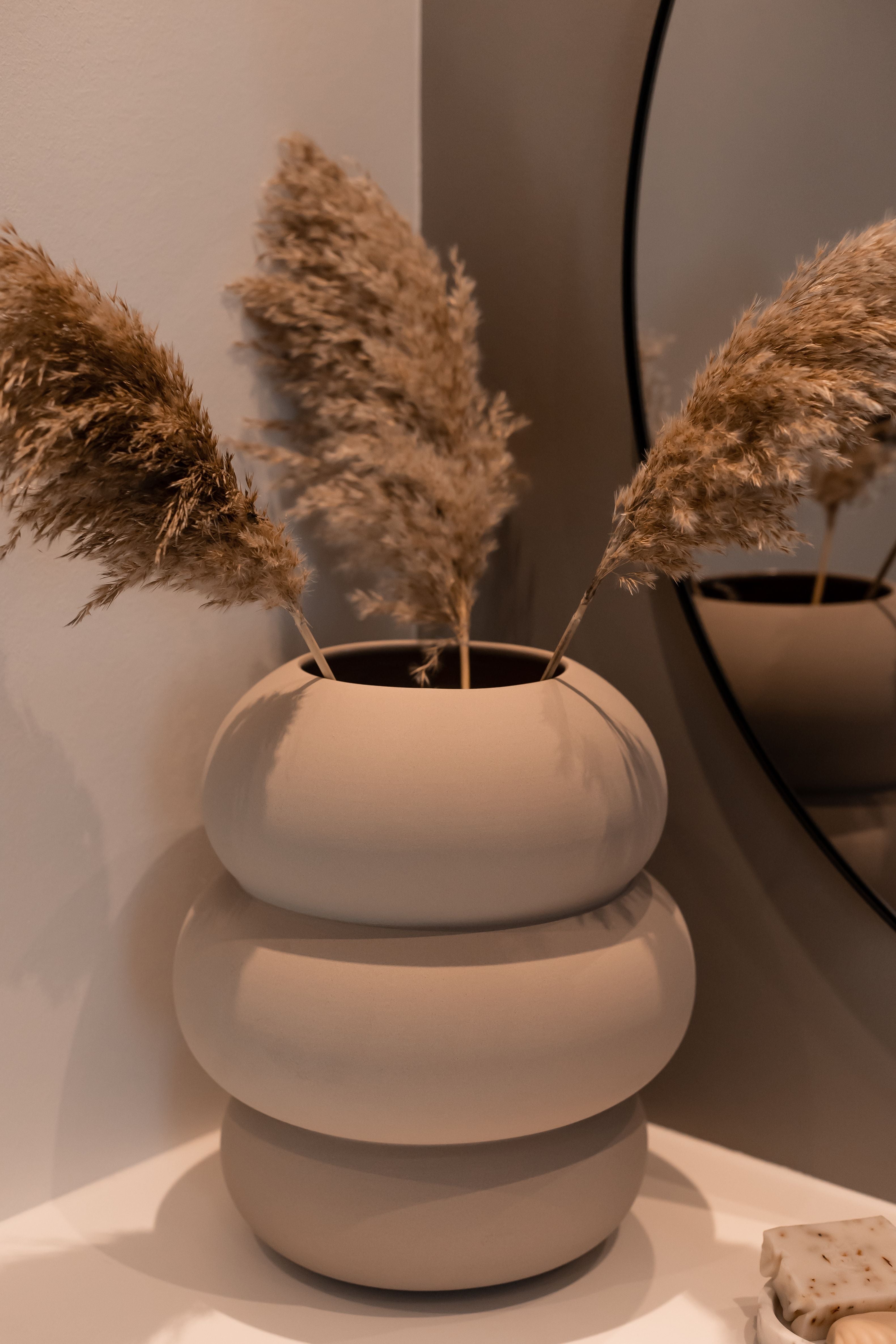 [product_category]-Malling Living Soft Shape Vase, Beige-Malling Living-0978020137962-800140-MAL-9